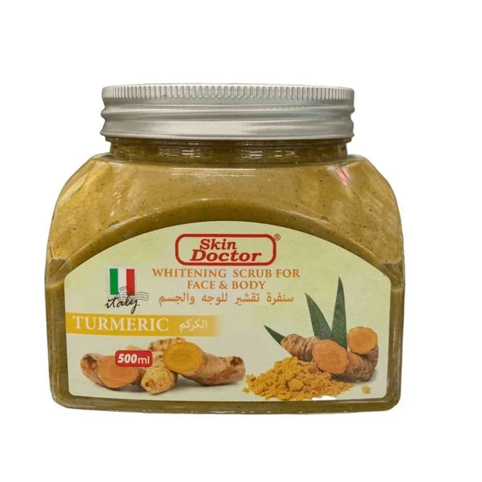 Skin Doctor Brightening Scrub For Face & Body Turmeric 500ml
