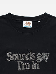 CARNE BOLLENTE Sounds Gay, Im In Baby! - Black - Kategorize edilmemiş T-SHIRT