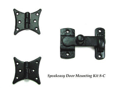 Speakeasy Door Mounting Kit #8-C - Wild West Hardware