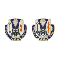 Special Troops Battalion, 1st Brigade Combat Team, 82nd Airborne Division Unit Crest (Strength Honor Diversity) Army Unit Crests