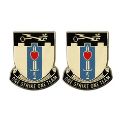 Special Troops Battalion, 2nd Brigade, 101st Airborne Division Unit Crest (One Strike One Team) Army Unit Crests