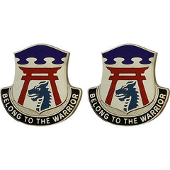 Special Troops Battalion, 3rd Brigade, 101st Airborne Division Unit Crest (Belong to the Warrior) Army Unit Crests