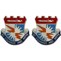 Special Troops Battalion, 3rd Brigade, 25th Infantry Division Unit Crest (By Courage and Arms) Army Unit Crests