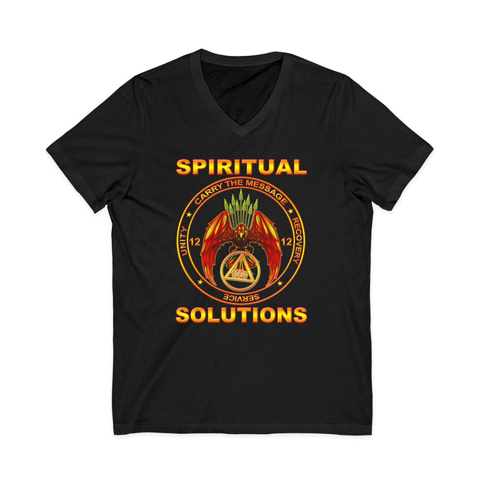 Spiritual Solution V.2 AA V-Neck Tee