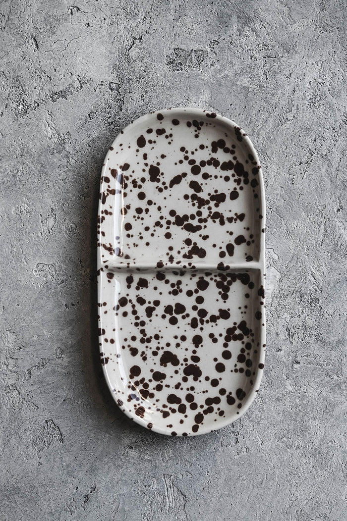 Splatterware Divided Tray