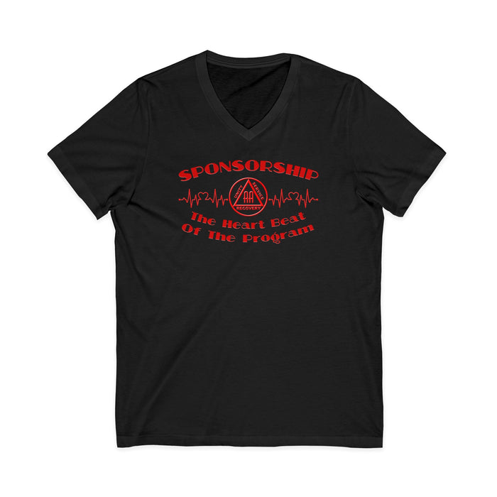 Sponsorship The Heartbeat AA V-Neck Tee