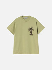 CARHARTT WIP S/S Forma T-Shirt - Gentle Green Heavy Stone Wash - Uncategorized T-SHIRT