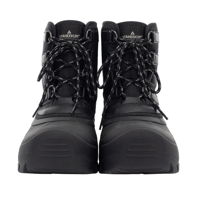 Staheekum Men’s Waterproof Cold Weather Snow Boot – 1800422 Black