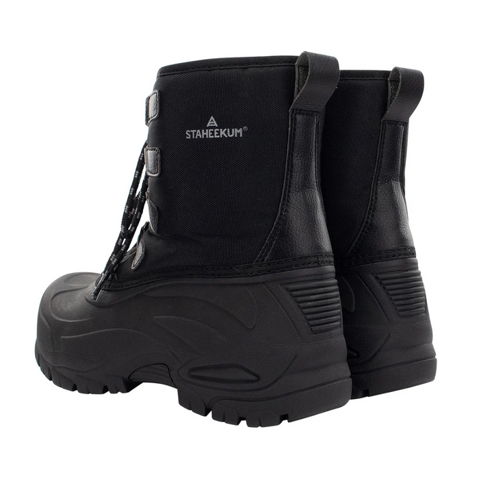 Staheekum Men’s Waterproof Cold Weather Snow Boot – 1800422 Black
