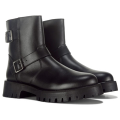 Steve Madden Women's Crusader CRSD01S1 Black Boots 1795732