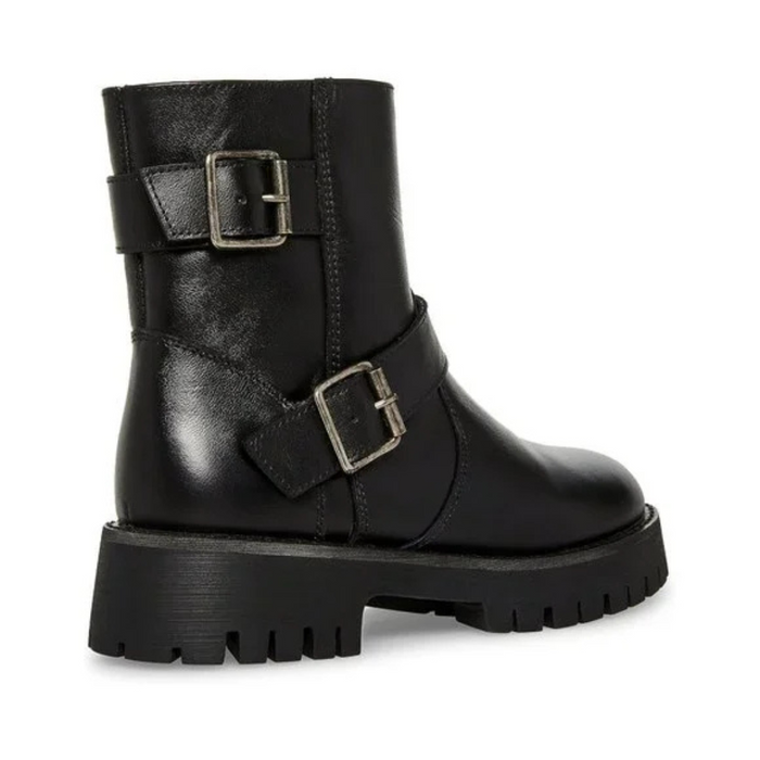 Steve Madden Women's Crusader CRSD01S1 Black Boots 1795732