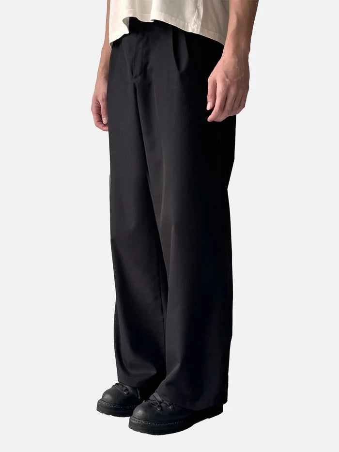 QUITEOFTEN Suit Pants - Black - PANTOLON