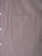SHOPI GO Sumida Boxy Shirt - Dark Brown & White - Kategorize edilmemiş GÖMLEK