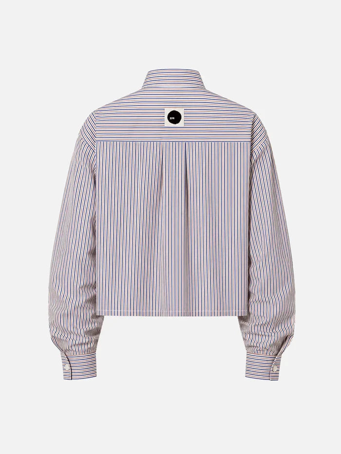shopi go Sumida Boxy Shirt - Multi – çok renkli, arka görünüm