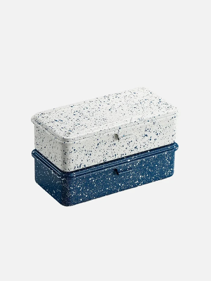 TOYO STEEL T-190 Tool Box Japon Indigo White - Household Storage Caddies ALET ÇANTASI