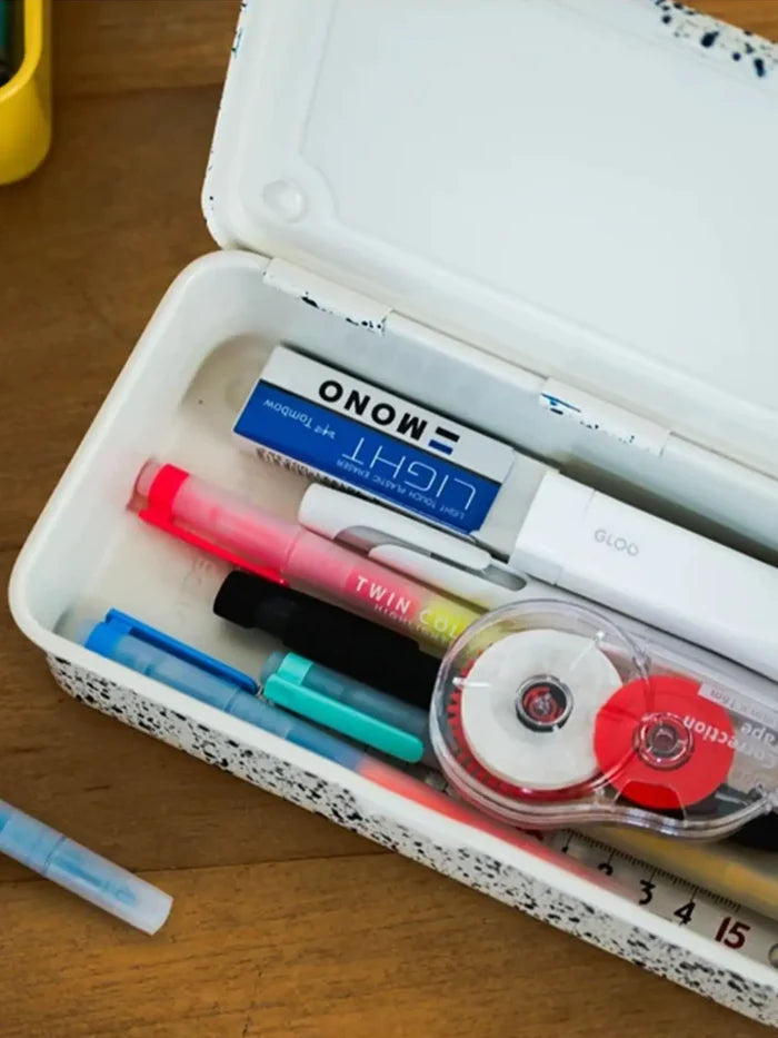 TOYO STEEL T-190 Tool Box Japon Indigo White - Household Storage Caddies ALET ÇANTASI