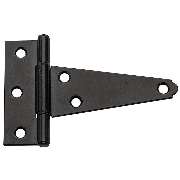 Heavy-duty black T-hinges