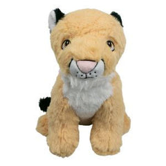 Tall Tails Crunch Mountain Lion Plush Durable Dog Toy