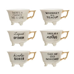 Teacup with Sayings - Madison's Niche
