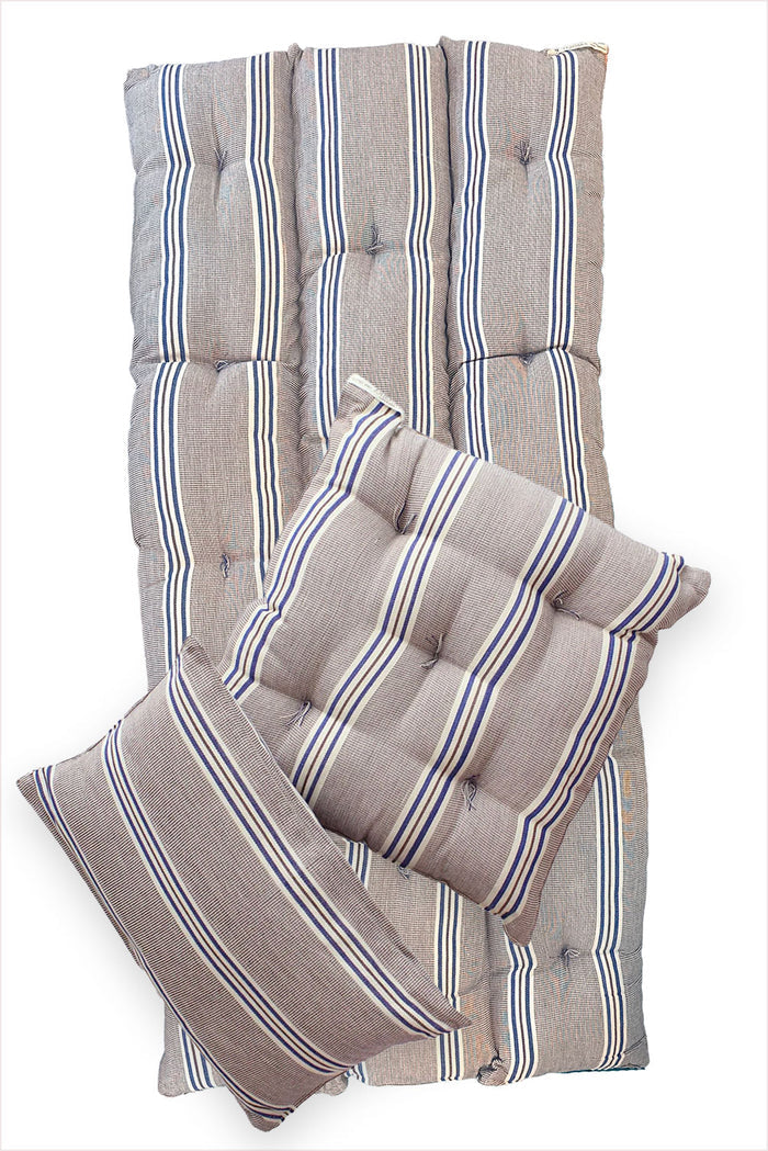 Tensira Rectangular Mattress Chocolate and Navy