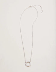 Thankful Sea La Vie Necklace in Silver - Madison's Niche