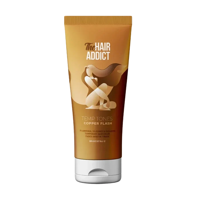 The Hair Addict Temp Tones Copper Flash