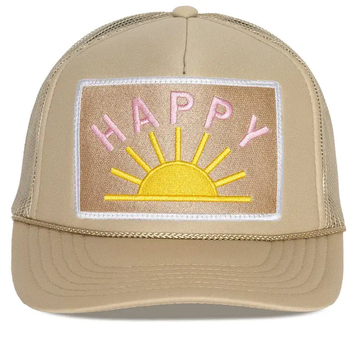 The Happy Summer Trucker Hats-Multiple Styles