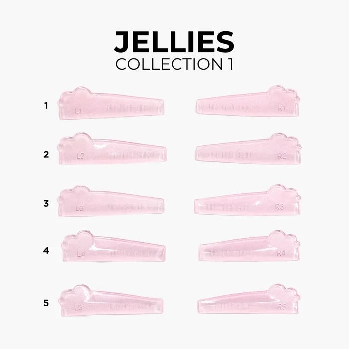 THE LASH SHOP- JELLIES - 5 PAIRS