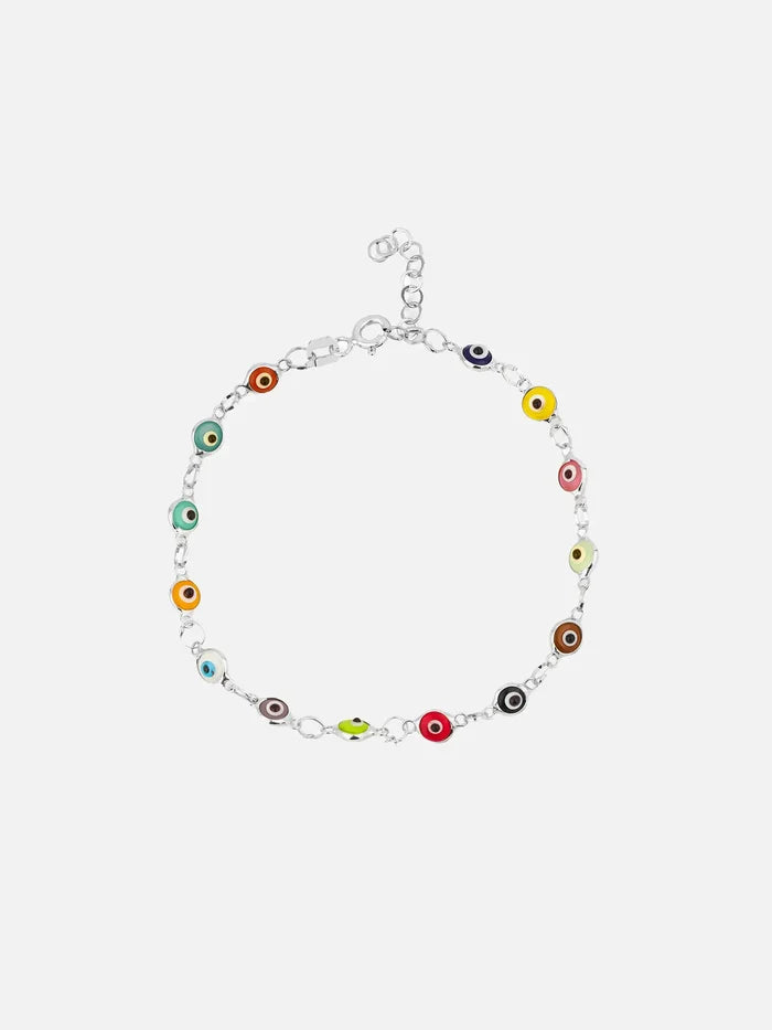 ECE LONDON The Nazar III Bracelet - Silver - Uncategorized BİLEKLİK