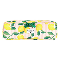 The Quilted Hair Tool Bag-Lemons