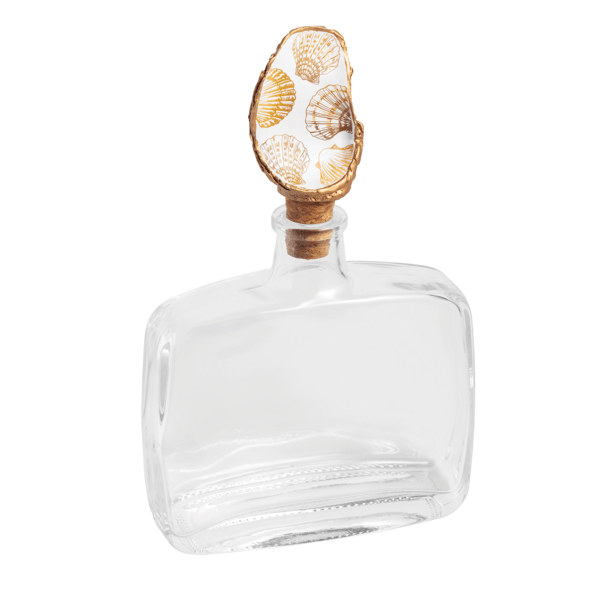The Shells Decorative Bottle-Gold