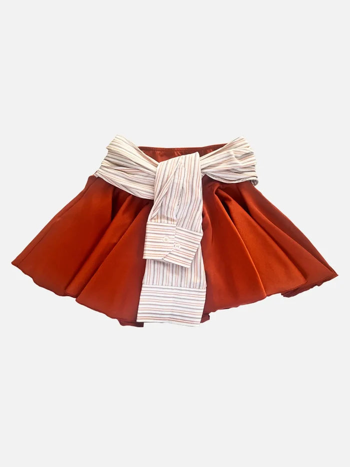 CULT FORM Tile Shirt Detailed Skirt - Uncategorized ETEK