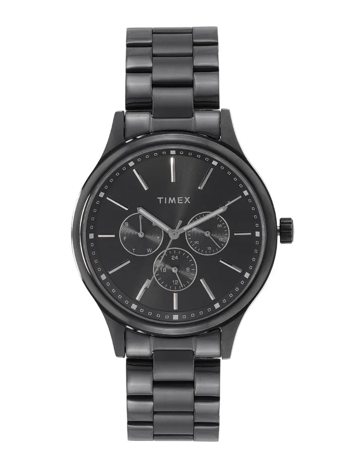 Timex Trendline Round 43mm Black Dial Analog Watch - TWEG18410