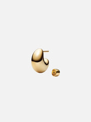 MARIA BLACK Tryvann Pillow Earring - Gold - Earrings KÜPE