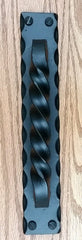 Tuscan Door Pull #2   (incl rustic screws) - Wild West Hardware