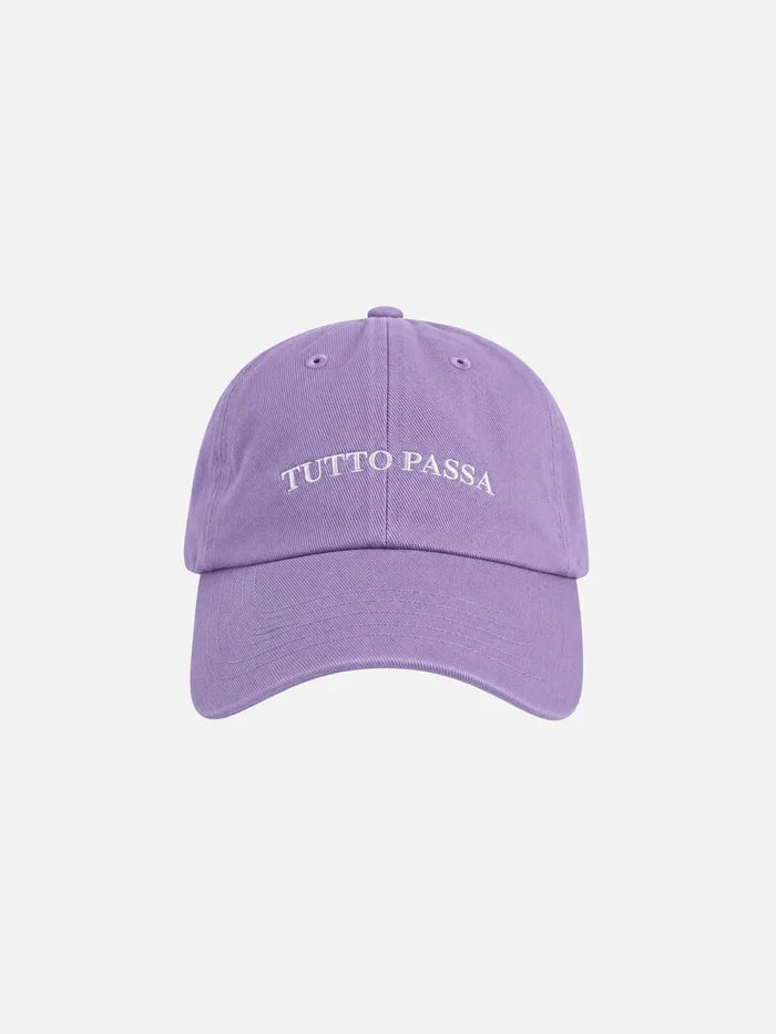 SOON TO BE ANNOUNCED Tutto Passa Baseball Cap - Purple - ŞAPKA