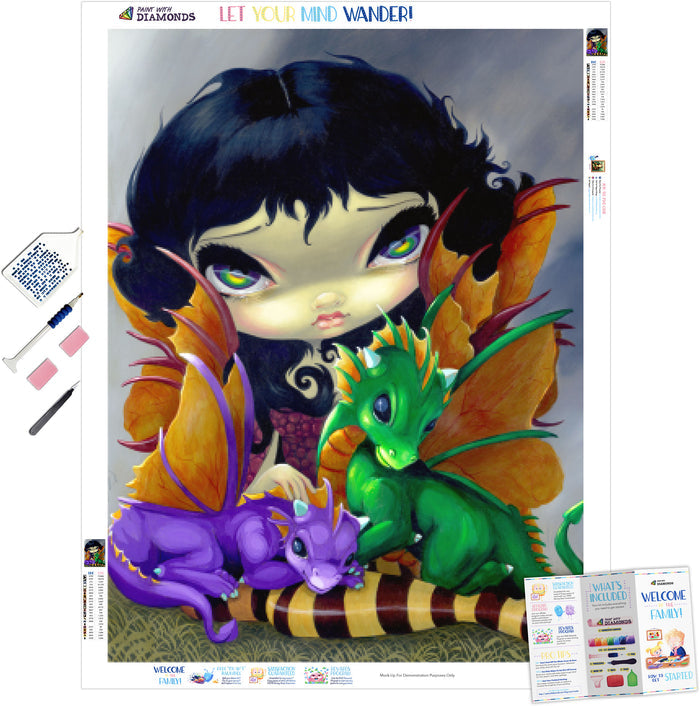 Two Cute Dragonlings