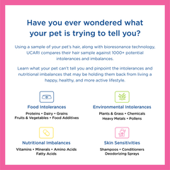 Ucari Intolerance Testing Kit for Pets
