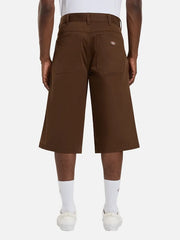 DICKIES Union 17 inch Twill Short - Timber Brown - Uncategorized ŞORT