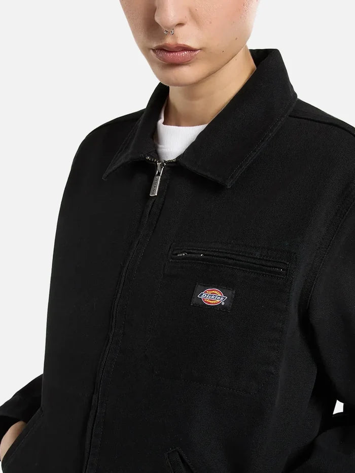 DICKIES Unlined Canvas Painter Jacket W - Black - Uncategorized CEKET