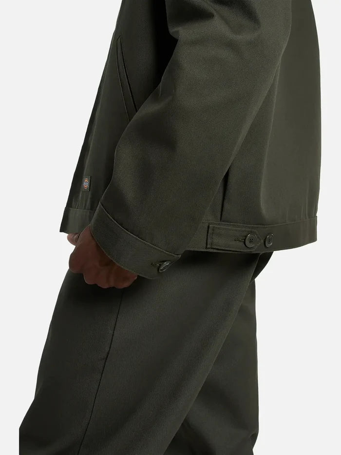 DICKIES Unlined Eisenhower Jacket Rec - Olive Green - Uncategorized CEKET