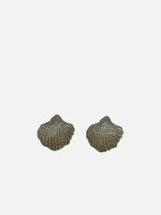 NES VINTAGE Vintage Marchasite Style Shell Earrings - Earrings KÜPE
