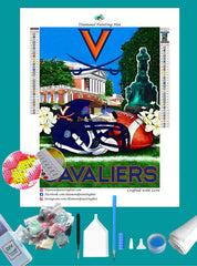 Virginia NCAA Home Diamond Painting