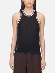 Y-3 Wales Bonner x Y-3 Knit Tank - Black - Uncategorized ATLET