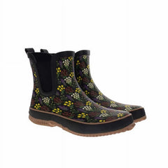 Western Chief Women’s Chelsea Waterproof Rain Boots Midnight Flower – C21407247B
