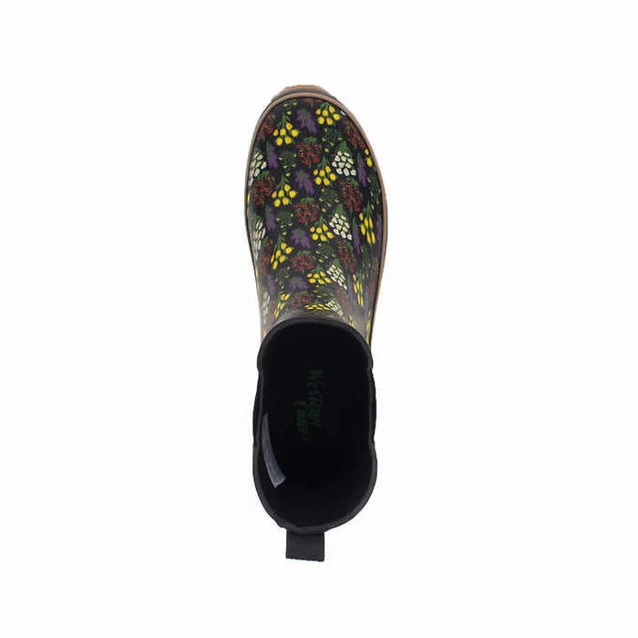 Western Chief Women’s Chelsea Waterproof Rain Boots Midnight Flower – C21407247B