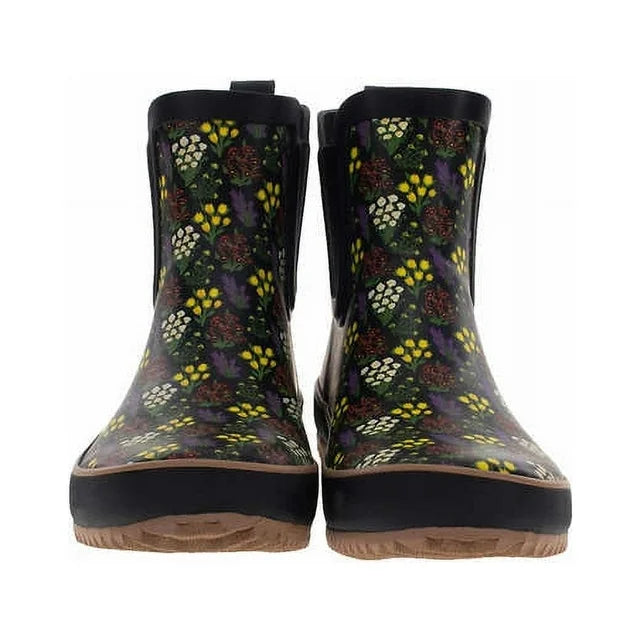 Western Chief Women’s Chelsea Waterproof Rain Boots Midnight Flower – C21407247B