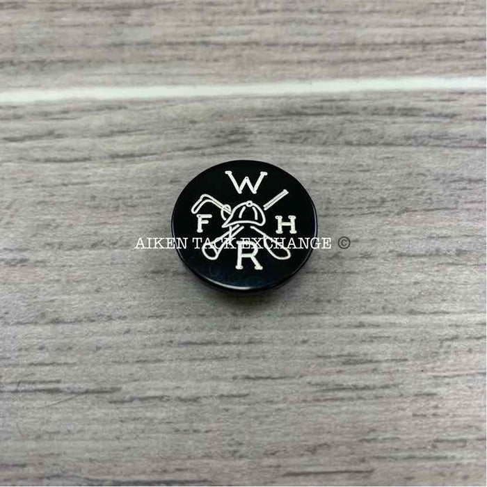 Whiskey Road Foxhounds Button, Large
