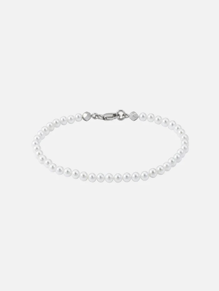 ATOLYEWOLF White Pearl Bracelet in Silver - Kategorize edilmemiş BİLEKLİK