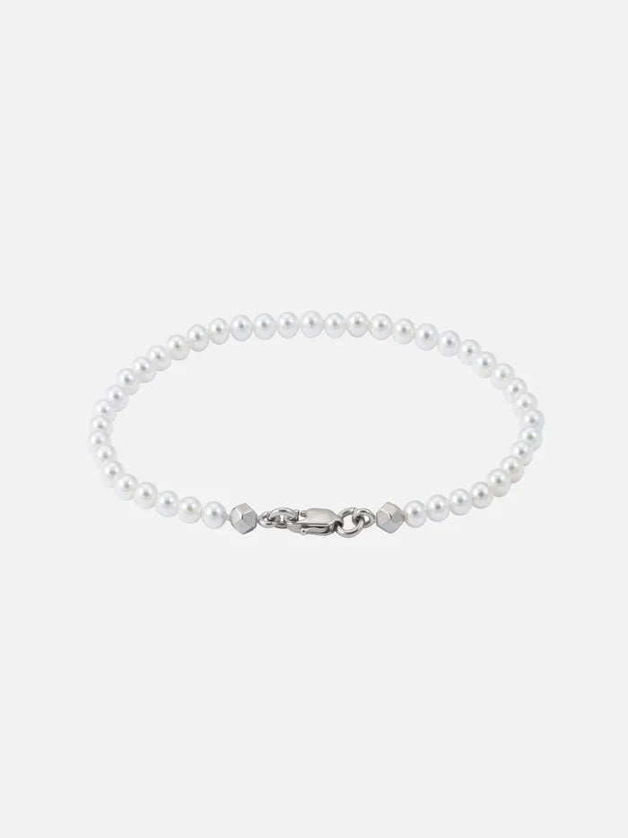 ATOLYEWOLF White Pearl Bracelet in Silver - Kategorize edilmemiş BİLEKLİK
